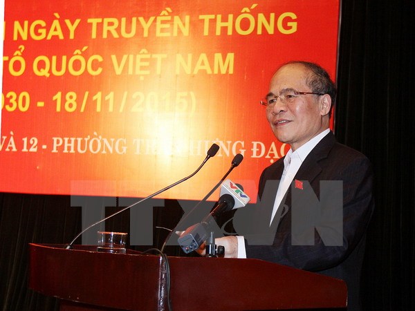 Спикер парламента СРВ принял участие в празднике национального единства в Ханое